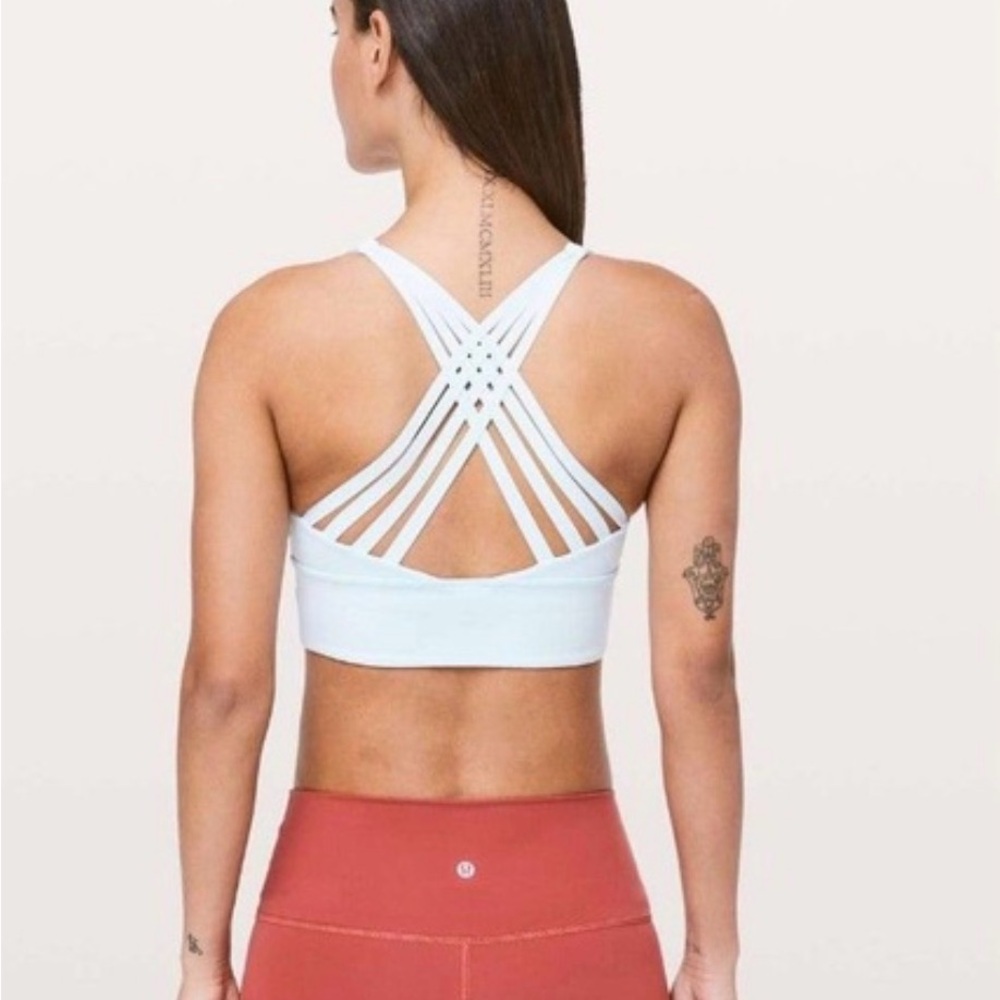 Lululemon athletica Energy Bra Longline Strappy criss-cross back
